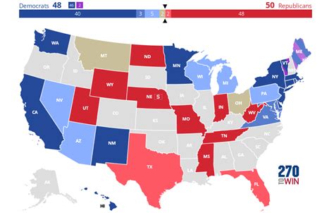 2024 Senate Election Interactive Map .